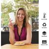 image12 Oz Disposable Foam Cups 100 Pack White Foam Insulates Hot ampamp Cold Beverages Made in the USA ToGo Cups  for Coffee Tea Hot Cocoa Soup Broth Smoothie Soda Juice12oz  White