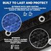 image18 Ft Round Premium HeavyDuty Winter Pool Cover  Royal Blue Extra Thick and Durable TearProof UVResistant Reinforced Edges Easy Install AllSeason Protection for Above Ground PoolsOval