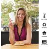 image20 Oz Disposable Foam Cups 50 Pack White Foam Insulates Hot ampamp Cold Beverages Made in the USA ToGo Cups  for Coffee Tea Hot Cocoa Soup Broth Smoothie Soda Juice20oz  White