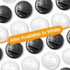 image500Pack Coffee Cup Lids  Disposable Coffee Lids for 10 12 16 20 ampamp 24 oz Paper Cups 8 oz Squat Cups Dome for ToGo Beverages Expresso Tea Hot Chocolate  Black500 Count