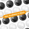 image500Pack Coffee Cup Lids  Disposable Coffee Lids for 8 10 12 16 20 ampamp 24 oz Paper Cups Dome for ToGo Beverages Expresso Tea Hot Chocolate  White