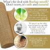 imageBurlap Table Runners 12 x 108 Inch  10 Pack Outdoor Jute Table Runners for Rustic Farmhouse Decor Thanksgiving Fall Natural Color Edge
