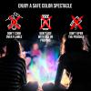 imageFire Dazzle Fire Color Changing Packets for Fire Pit  12 Pack Color Packets Flame Changer for Fire Pit and Campfires  Camping Games Accessories for Kids and Adults5 Pack
