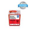 imageSharps Containers for Home and Professional Use 2 Quart Needle Disposal 3Pack Syringe Disposal for Home Biohazard Containers
