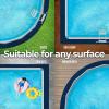 imageShop Square 12Foot Pool Liner Pad for Above Ground Pools  Under Pool Padding Above Ground Pool Pad Puncture Protection Extend Liner Life Durable Geotextile MaterialRectangle