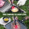 imageSmall Cast Iron Basting Pot with Silicone BBQ Brush  Cast Iron Saucepan for Grilling Smoking Butter Melting Pot 15 Oz
