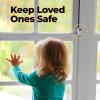 imageWindow Locks 15 Pack for Vertical and Horizontal Windows Sliding Locks Adjustable Aluminum Stoppers Window Security NoDrill Install Fits Tracks up to 316quot WideSmall