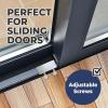 imageWindow Locks 15 Pack for Vertical and Horizontal Windows Sliding Locks Adjustable Aluminum Stoppers Window Security NoDrill Install Fits Tracks up to 316quot WideLarge