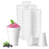 image16 Oz Disposable Foam Cups 50 Pack White Foam Insulates Hot ampamp Cold Beverages Made in the USA ToGo Cups  for Coffee Tea Hot Cocoa Soup Broth Smoothie Soda Juice50 Count Pack of 1