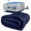 imageShop Square 12Foot Pool Liner Pad for Above Ground Pools  Under Pool Padding Above Ground Pool Pad Puncture Protection Extend Liner Life Durable Geotextile MaterialRectangle