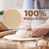 imageProfessional Bakers Couche Extra Large 35quot x 26quot Premium Proofing Cloth 100 Natural Flax Linen  with Bonus Storage Bag