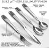 imageWeighted Utensils for Hand Tremors and Parkinsons Patients  4 Piece Set Weighted Silverware for Elderly Arthritis Weak Hand Grip  Convenient Travel Bag Stainless Steel 7 Oz4 Piece Set
