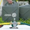 imageWater Transfer Pump 115V 330 Gallon Per Hour  Portable Electric Pump with 6 Hose Kit Remove Water From Pools Rain Barrel AquariumsPump With Switch