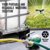 imageWater Transfer Pump 115V 330 Gallon Per Hour  Portable Electric Pump with 6 Hose Kit Remove Water From Pools Rain Barrel AquariumsPump Without Switch