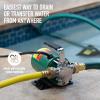 imageWater Transfer Pump 115V 330 Gallon Per Hour  Portable Electric Pump with 6 Hose Kit Remove Water From Pools Rain Barrel AquariumsPump Without Switch
