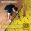 imagePremium Floor Underlayment with Moisture Barrier  200 sq ft Roll 3mm Thick  Quiets Foot Traffic Noise Under Floor Insulation for Hardwood Laminate and Vinyl Plank Flooring Gold1 Pack